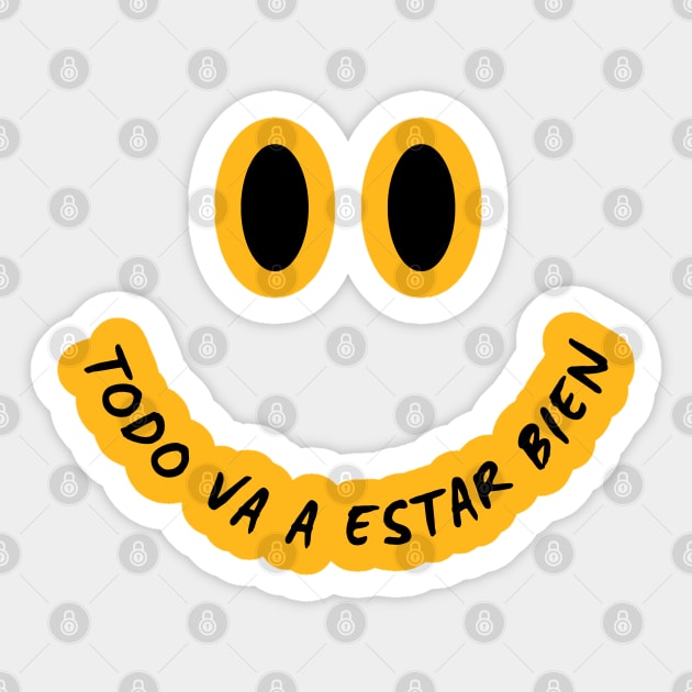 todo va a estar bien Sticker by mmpower